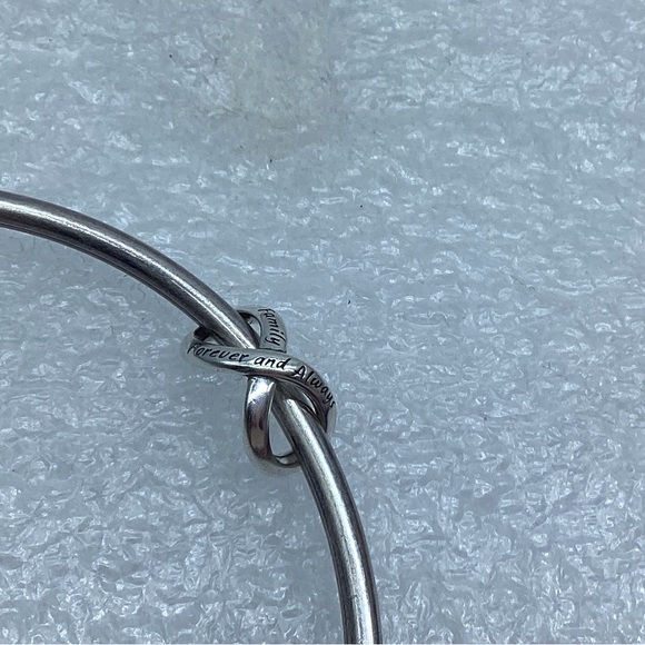 Pandora,”Family Forever & Always Infinity ” S925ALE, Charm #793243C00 A8-7 - Picture 1 of 5